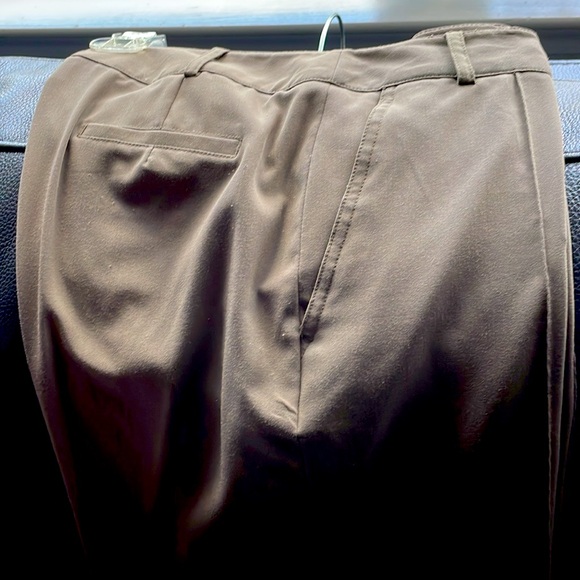 Rafaella Suit Pants Jacket Women Size 10 Deep Olive Close Fitting Jacket Design - Picture 5 of 16